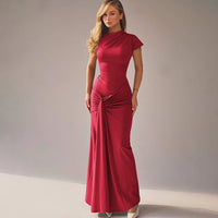 SculptLuxe Split-Leg Maxi Dress