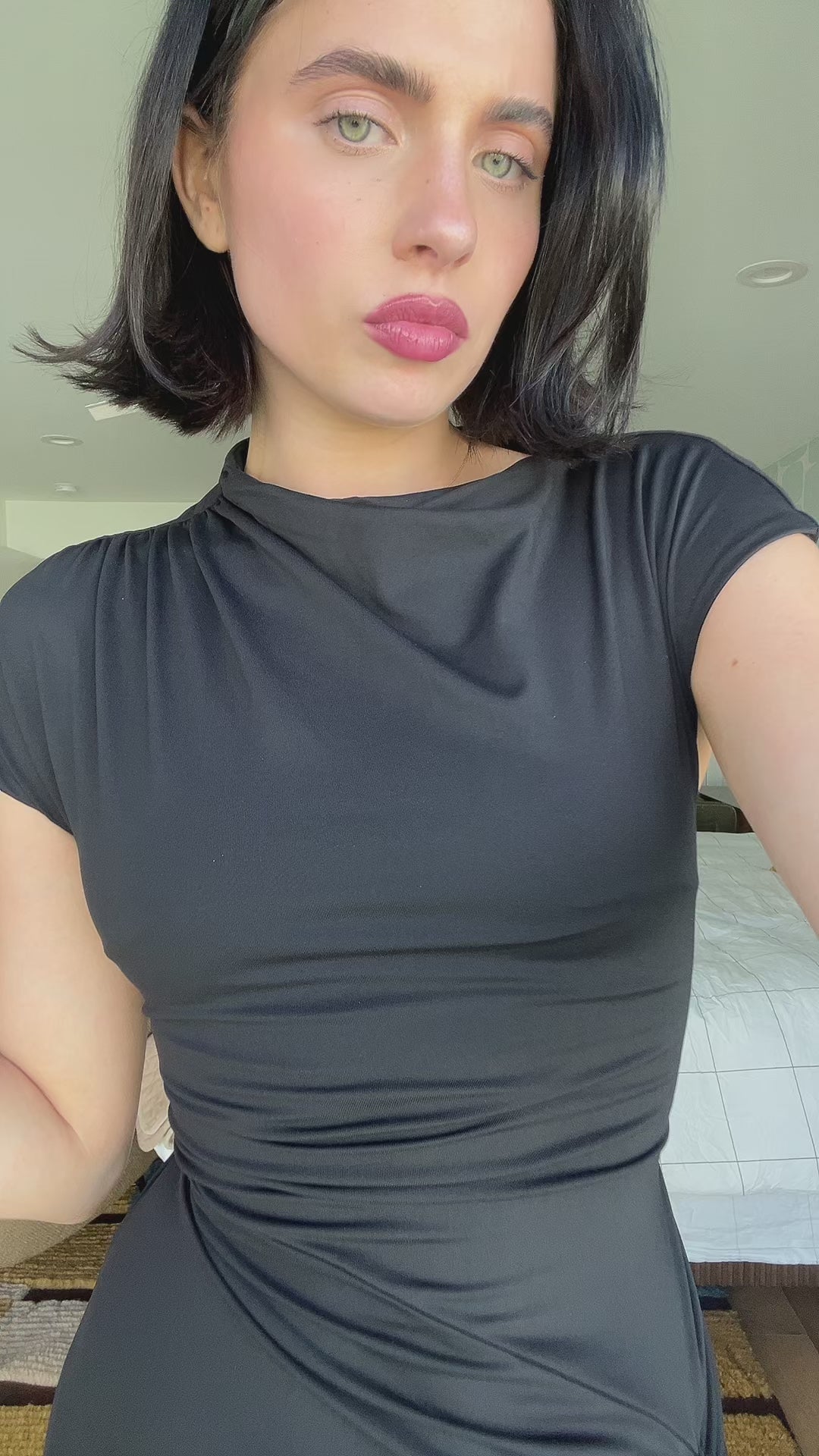 SculptLuxe Split-Leg Maxi Dress video